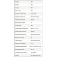 thumbnail image 4 of AmGood 48" Long x 30" Deep Commercial Work Table with Backsplash and Sidesplashes | Stainless Steel Prep Table for Kitchen, Restaurant, Garage, Laundry | NSF, 4 of 6