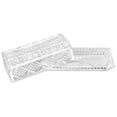 Bezrat Deep Danish Crystal Butter Dish with Sealable Lid, Antique Look
