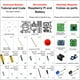 thumbnail image 2 of Kit de perro robot FREENOVE para Raspberry Pi 5 4 B 3 B+ Zero 2 W, 2 of 7