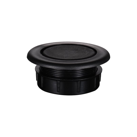 SUQ I OME Black Outdoor Patio Parasol Umbrella Hole Ring Plug and Cap Set for Table Hole Cover Insert