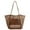 Brown, variant on Gustave Mesh Tote Beach Bag for Women Summer Casual Hobo Pool Bags Large Foldable Sandproof Shoulder Handbag for Travel Beach Picnic Vacation - Brown