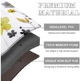 thumbnail image 6 of Kitchen Rugs Non Slip Washable Anti Fatigue Kitchen Mats for Floor Watercolor Floral Kitchen Rugs and Mats,Yellow & Gray PVC Standing Rugs for Kitchen Floor, Office, Sink 18''''x30''''+18''''x48'''', 6 of 6