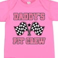 thumbnail image 4 of Inktastic Daddy's Pit Crew Design with Checkered Flags Girls Baby Bodysuit, 4 of 5