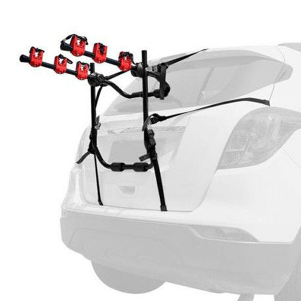 Details about   3 Bike Trunk Rack Rear Mount Three Bikes Carrier Car SUV Bicycle Sedans Sturdy 