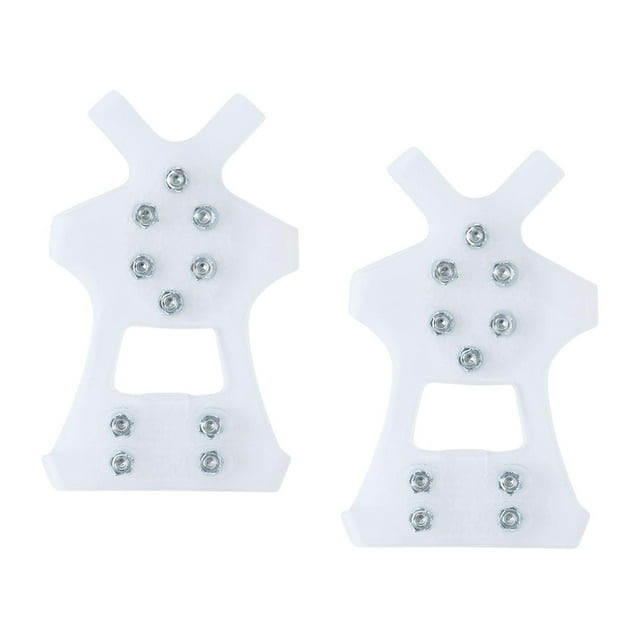 Crampones para zapatos para nieve y hielo, cubiertas para zapatos de regalo, tacos de tracción para nieve, tacos para hielo para trotar, Montañismo al S