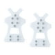 thumbnail image 1 of Crampones para zapatos para nieve y hielo, cubiertas para zapatos de regalo, tacos de tracción para nieve, tacos para hielo para trotar, Montañismo al S, 1 of 8