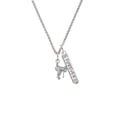 thumbnail image 2 of Delight Jewelry Silvertone English Saddle Silvertone Forever Bar Charm Necklace, 23", 2 of 4