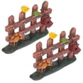 thumbnail image 1 of LOLIPPYY 2 Pcs Plateau de Sable Miniature en Résine Multi Décoration Maison, 1 of 6