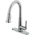 thumbnail image 1 of Homewerks Worldwide 239957 Robinet de Cuisine HomePointe avec une Seule Poignée - Chrome, 1 of 1