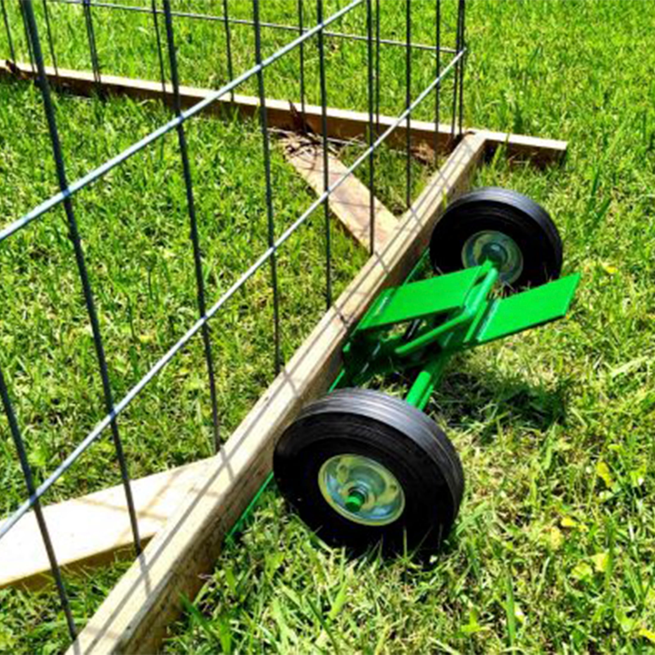 ChickLifts Wide Track Effortless Backyard Chicken Coop and Tractor Mover