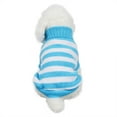 thumbnail image 1 of Dog Clothes Horizontal Striped Dog Sweater Pet Striped Clothes Dog Clothes, 1 of 9