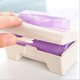 thumbnail image 2 of Purple Plastic Bag Holder for Kitchen Bathroom Office - Garbage Bag and Trash Bag Dispenser, 2 of 4