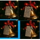 thumbnail image 1 of Adorno navideño de las Escrituras Bíblicas | Decoración colgante de campana dorada con versículo bíblico grabado • Decoración inspiradora cristiana navideña • Regalo de fe significativa para el, 1 of 1