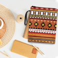 thumbnail image 4 of HELLHERO Polyester Zipper Pouch for Men Book Organzoer Holder with Lightweight Book Storage Bag Carrying Book Case for Paperbacks Hardcover Notebook Bible Journal Textbooks Geometric, 4 of 8