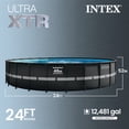 thumbnail image 4 of INTEX Ultra XTR 24ft x 52in Round Above Ground Pool Set, Sand Filter Pump, 4 of 11