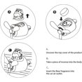 thumbnail image 6 of Pilot Car Air Fresheners - Love Cat Airplane Cars Diffuser Rotating Propeller, Air Outlet Vent Fresheners, Cute Air Freshener with 2 Packs Replacement Tablets Creative Car Perfume, 6 of 12