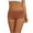 Brown, variant on jjayotai Womens Underpants Clearance Women's Solid Color Mid Waist Comfortable And Breathable Flat Foot Underwear