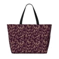 thumbnail image 2 of Fotbe Beautiful Purple Butterflies Bolsa de Viaje para Playa - Resistente al Agua, Bolsa Tote de Gran Capacidad y Ligera con 7 Bolsillos para Mujeres y Hombres, 2 of 7