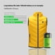 thumbnail image 3 of Billuyoard Chaleco calefactable para niños, abrigo para mantener el calor en invierno, recargable por USB, chalecos calefactores eléctricos para Suministros térmicos Amarillo/130cm, 3 of 6