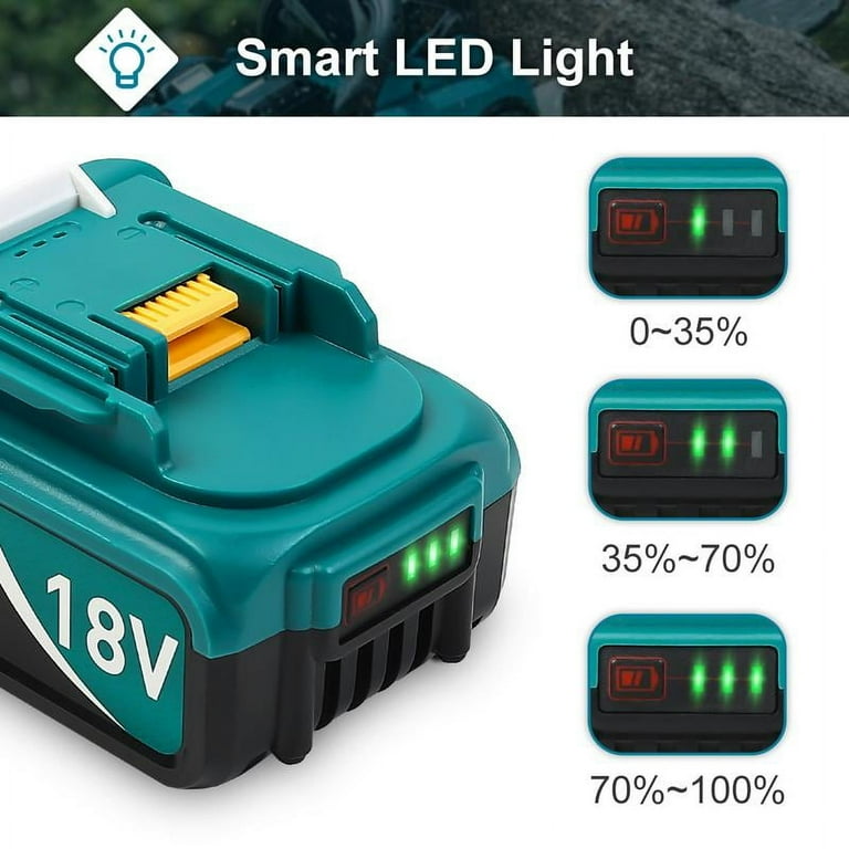 Makita - トミハンクス　バッテリー６個 Amazon.com: Aoasur 2023 Upgrade Version 6.0Ah Replacement