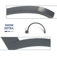 thumbnail image 5 of Front Fender Flare Wheel Opening Molding Arch Trim Right Passenger Side Fit For 2018-2020 Audi Q5 Base, 5 of 10
