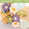 thumbnail image 5 of Deago Flower Shaped Throw Pillow, Butt Cushion, Floor Pillow,Seating Cushion, Room Decor & Plush Pillow for Bedroom Sofa Chair (Purple,15.7"), 5 of 8