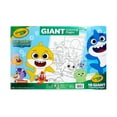 thumbnail image 2 of Crayola Baby Shark Giant Coloring Pages, Arts and Crafts, Gift for Toddlers and Kids, Age 3, 4, 5, 6, 2 of 8