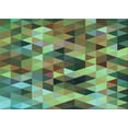 thumbnail image 1 of Ahgly Tapis Rectangulaire Lavable en Machine Intérieur Transitionnel Vert Olive Foncé, 6 Pieds x 9 Pieds, 1 of 7