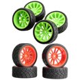thumbnail image 1 of 8pcs 1:10 Coche de Carreras de Neumáticos de Goma para WLtoys 144001 124018 124019 RC Car Sunnimix Neumáticos de coche RC, 1 of 8