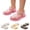 Pink#, variant on Daqian Toddler Shoes Baby Girls Cute Jelly Colors Hollow Out Nonslip Soft Sole Beach Roman Sandals Toddler Girl Sandals