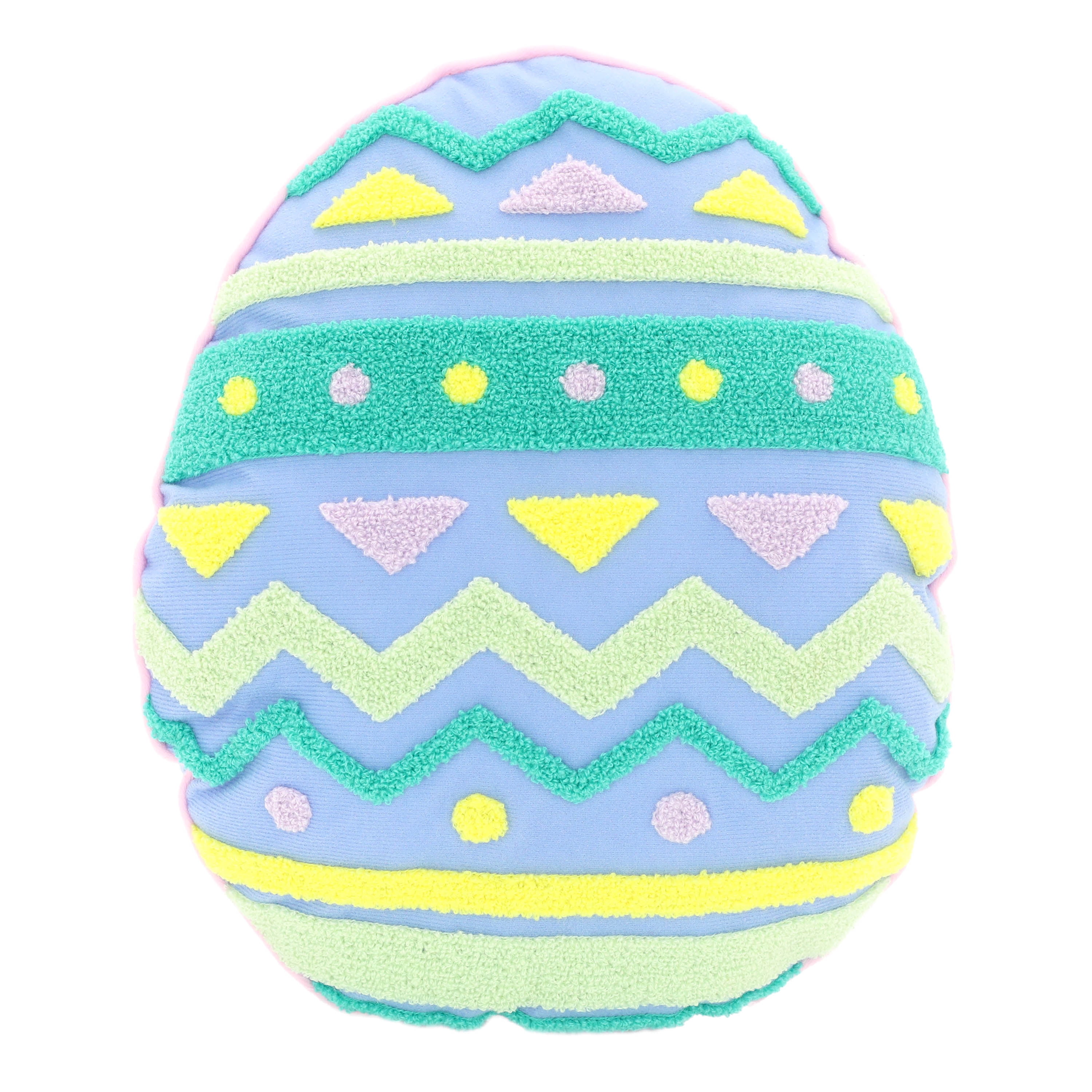 "Way to Celebrate! Easter Egg Shaped Soft Pillow"