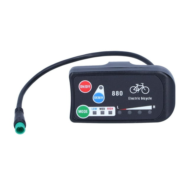 para KT‑LED880 Display, E‑Bike LED Display 36V/48V E‑Bike Display Easy Junta impermeable Cola Pantalla de bicicletas