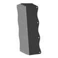 thumbnail image 3 of Soporte de esquina para cama de jardín, conector de acero de 28 x 7,6 x 7,6 cm, ideal para muebles 4 piezas, 3 of 9