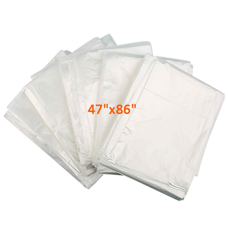 Sauna Blanket Liners Disposable Body Wrap Plastic Sauna Bags 100 Packs