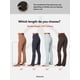 thumbnail image 3 of Leggins Sunzel Mini de cintura alta acampanados para mujer, color marrón grisáceo, 3 of 8