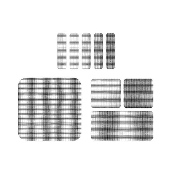 TIELUTT Window Mesh Patch Screen Kit Stucco Patch Sanded Drywall Kits Wall Hole Cover 12x8 Hole Cover up Tape Textu Wall Patch