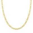thumbnail image 4 of 14K Yellow Gold 4.5mm Solid Figaro Chain Necklace (24 inches), 4 of 4