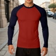 thumbnail image 2 of VJATTWR Men's & Big Men's Long Sleeve Pocket Tee, Sizes L, 2 of 4