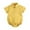 Yellow, variant on KAUOD Baby Boys Button down Collar Rompers Plain Short Sleeve Thin Fall Casual Bodysuit Lightweight Comfy Toddler Romper