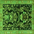thumbnail image 1 of Ahgly Company Indoor Square Animal Green Traditional Area Rugs, 5' Square, 1 of 1