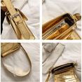 thumbnail image 6 of Female Underarm Shoulder Bag, Glossy Color Handbag PU Small Hobo Purse, 6 of 7