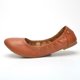 thumbnail image 1 of Zapatos de mujer embarazadas de cuero plegables sin cordones de color sólido para boda nupcial, 1 of 7