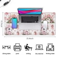thumbnail image 5 of Long Mouse Pads for Desk,Fairy Princess Mushroom Pattern Desk Mats on Top Of Desks, Desk Mouse Pad Extra Large with 3mm Non-Slip Base and Stitched Edge for Gaming,Office,Work,Home 35.4"x15.7", 5 of 6