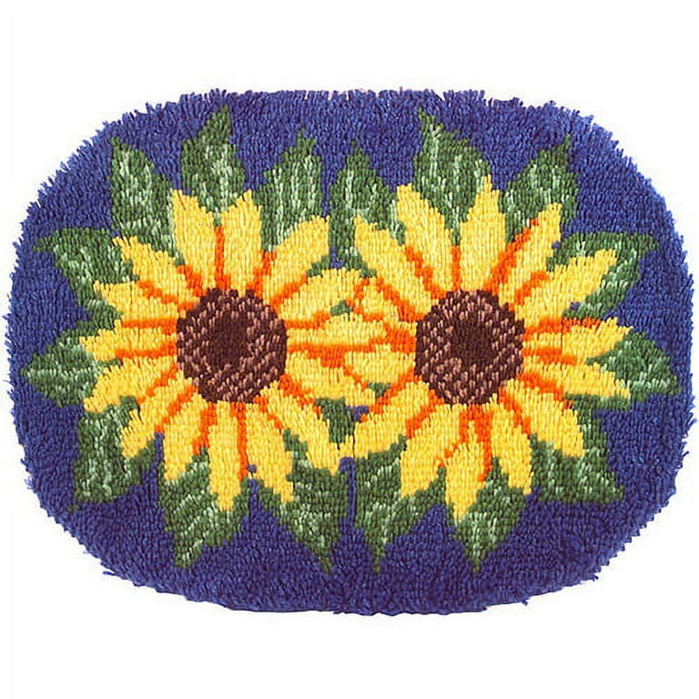 wonderart-latch-hook-kit-20-x27-sunflower-pk-1-caron-walmart-com