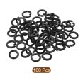 thumbnail image 3 of Unique Bargains Split Lock Washer, M10 304 Stainless Steel Spring Lock Washers 100pcs, Black, 3 of 6