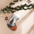 thumbnail image 7 of Salouo Polka Dot Rhino Welcome Print Christmas Stockings,Large Xmas Stocking Set of 1 Holiday and Farmhouse Stocking for Christmas Holiday Party Decoration(17.7*11 Inch), 7 of 7