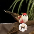 thumbnail image 4 of 6x Fake Feather Bird Xmas Tree Decor Perched Birds Decor Adornment Smile Home, 4 of 9