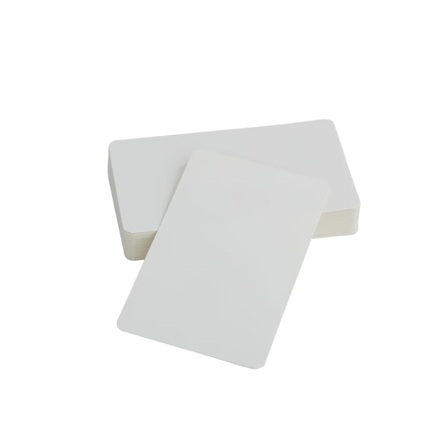 Tarjetas de Presentación NovaPuff 100 Unidades Papel Blanco en Blanco