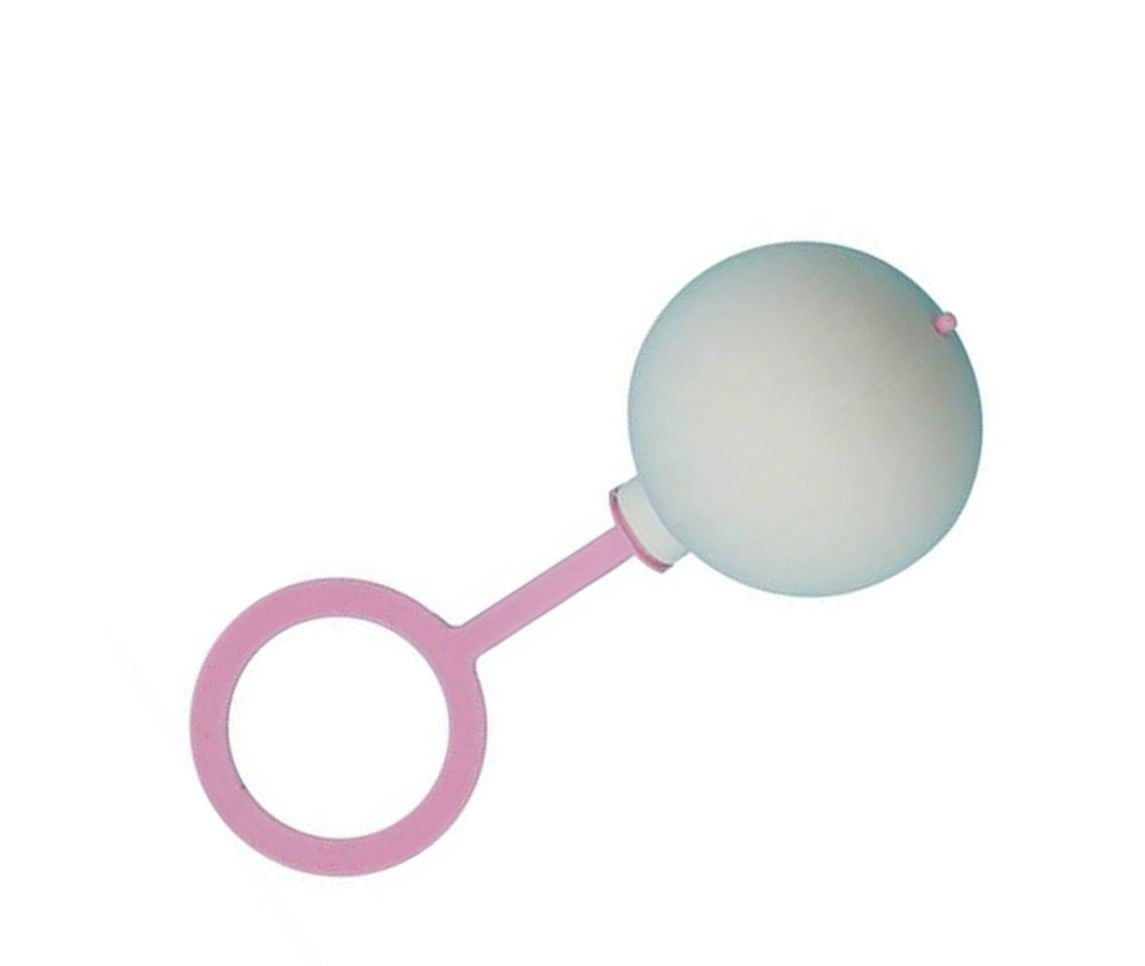 Blue Jumbo Baby Rattle Costume Accessory