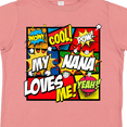 thumbnail image 4 of Inktastic My Nana Loves Me Boys or Girls Toddler T-Shirt, 4 of 5